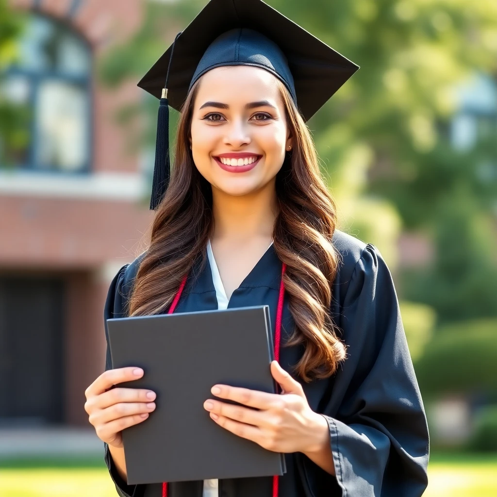 Graduation AI photo example